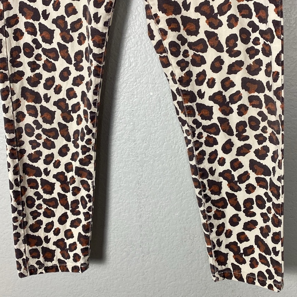 Scotch and soda animal print low rise jeans - Picture 4 of 7